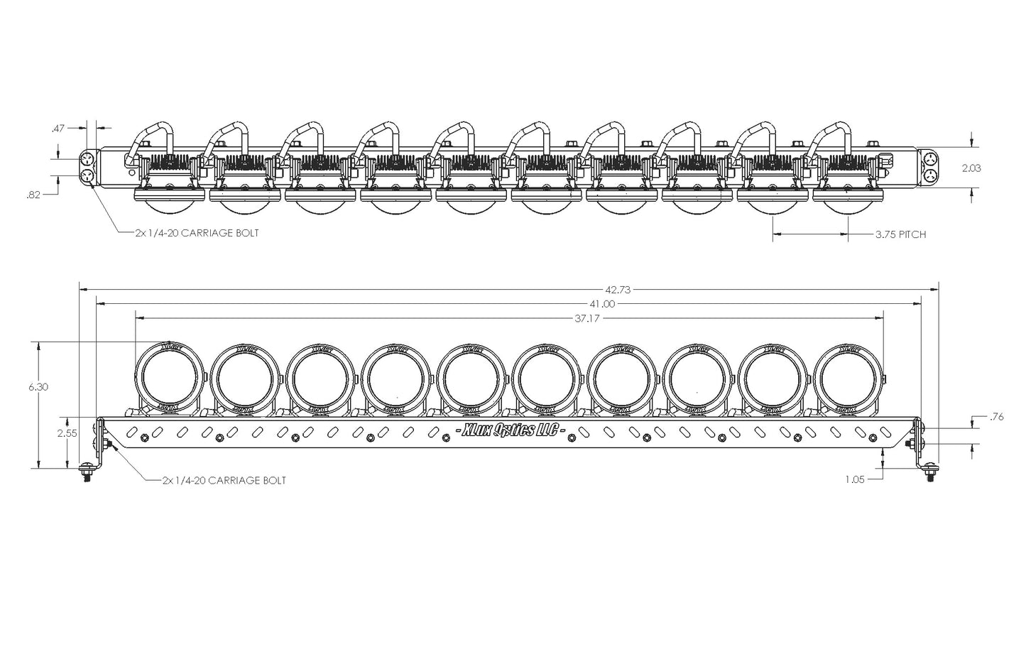 XL3-40" Light Bar