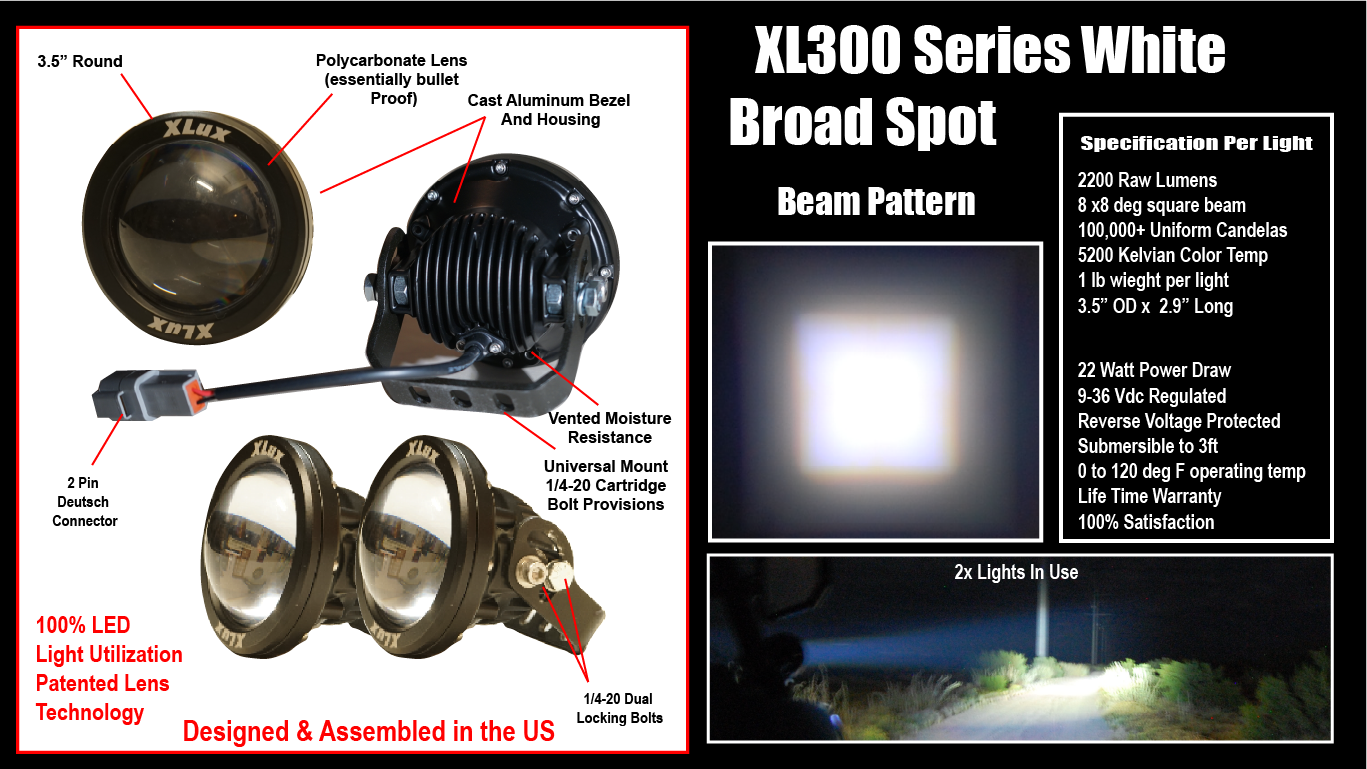 XL300 BROAD SPOT